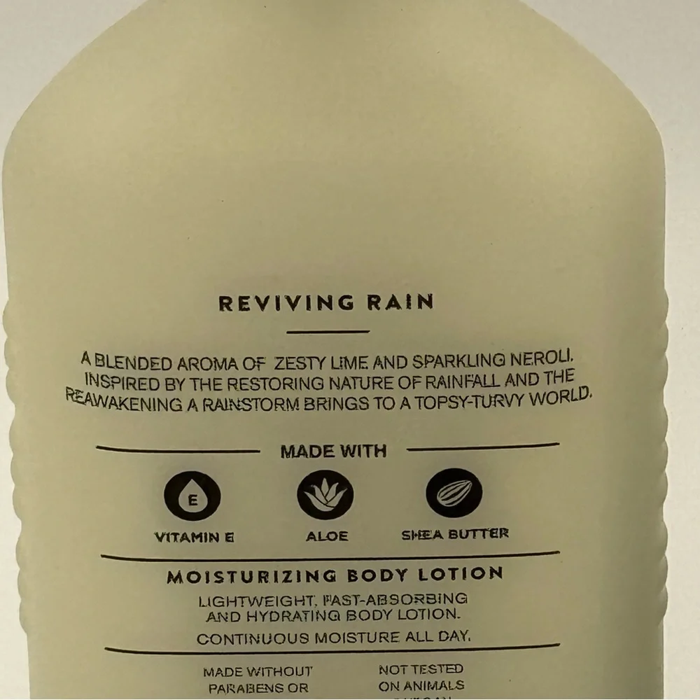 Bath & Body Works Reviving Rain Aromatherapy Lotion & Essential Oil Spray NWT